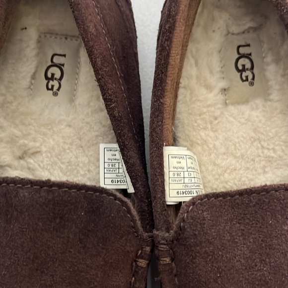 COPY - UGG Alder Slippers Driving Moccassins
Loafers Brown Suede Faux Shearling… - Picture 5 of 6